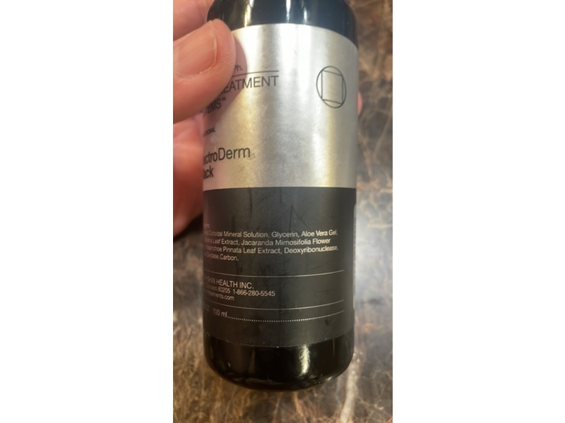 Truth Treatment Systems Electro Derm Black, 3.3 fl oz/100 mL