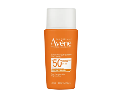 Avene Sunsitive Sunscreen Fluid, SPF 50+, 50 mL