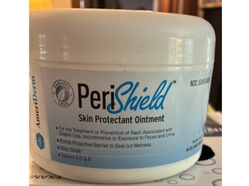 Med Pride AmeriDerm Peri Shield Skin Protectant Ointment, 16 oz/452 g