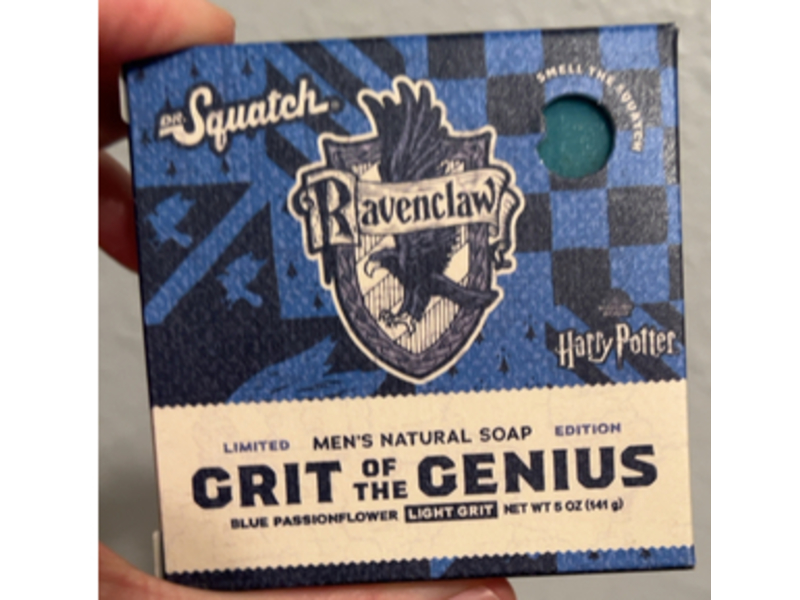Dr. Squatch Harry Potter Grit of The Genius Bar Soap, 5 oz/141 g