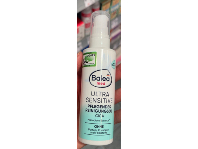 Balea Med Ultra Sensitive Nourishing Cleansing Oil, 100 mL