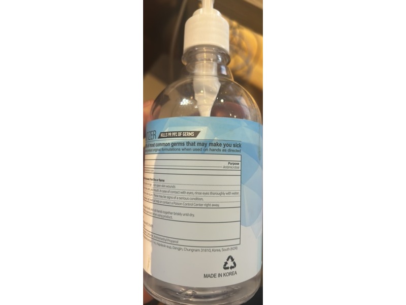 G Stream Hand Sanitizer, 16.9 fl oz/500 mL