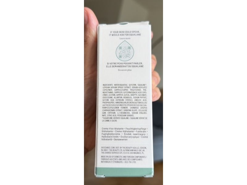 Biossance Squalane + Probiotic Gel Moisturizer, 1.7 fl oz/50 mL