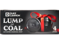 Duke Cannon Activated Charcoal Soap, Lump Of Coal, Pack Of 4 - thumbnail 1
