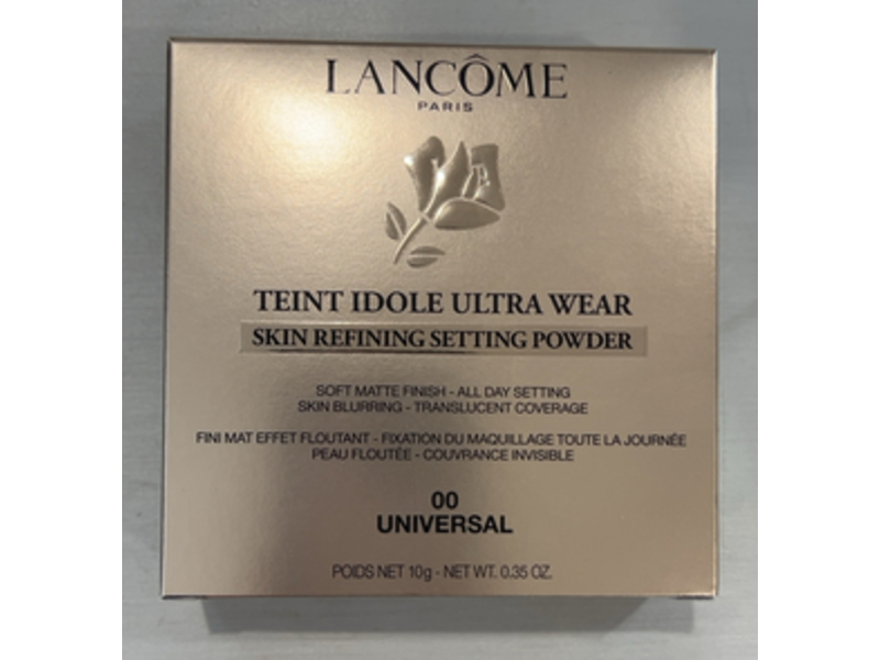 Lancome Paris Teint Idole Ultra Wear Skin Refining Setting Powder, 00 Universal, 0.35 oz/10 g