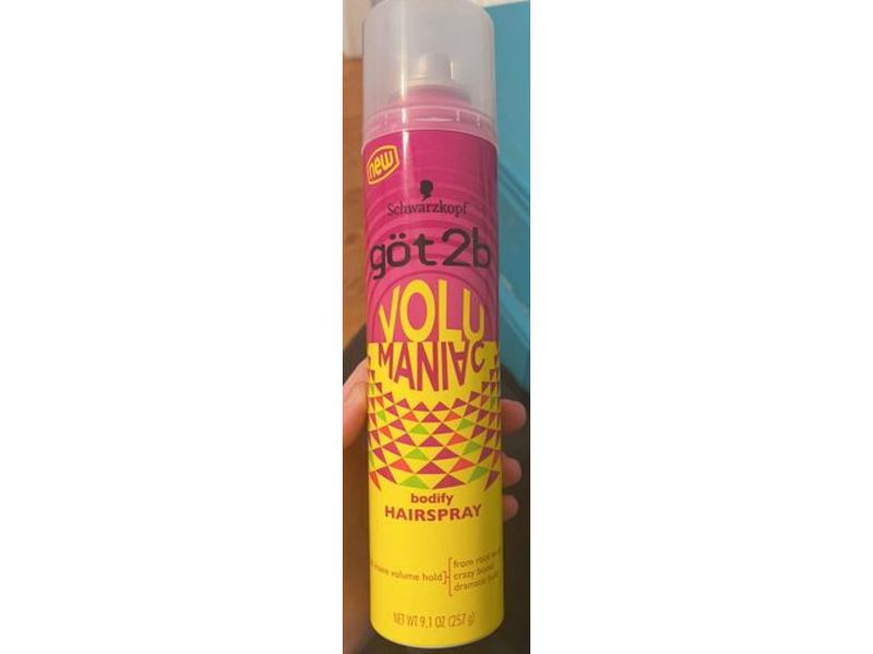 Got2B Volumaniac Hairspray 9.1 oz/269 mL, Pack of 2