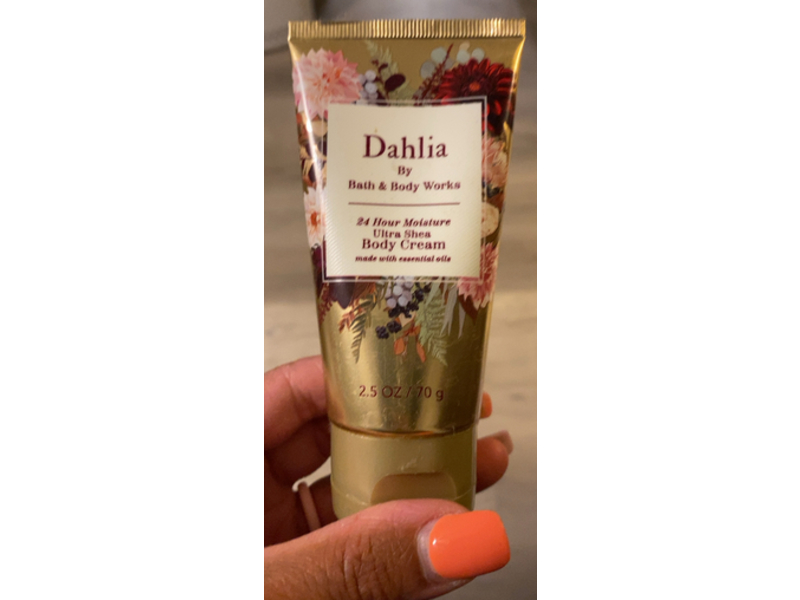 Bath & Body Works Ultra Shea Body Cream, Dahlia, 2.5 oz/70 g