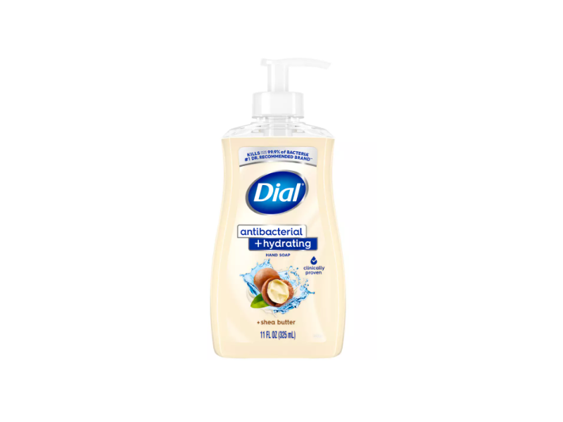 Dial Antibacterial + Hydrating Hand Soap, + Shea Butter, 11 fl oz/325 mL