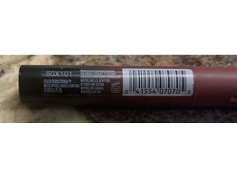 Maybelline New York Color Sensational Ultimatte Slim Lipstick, More Mocha, 0.06 oz