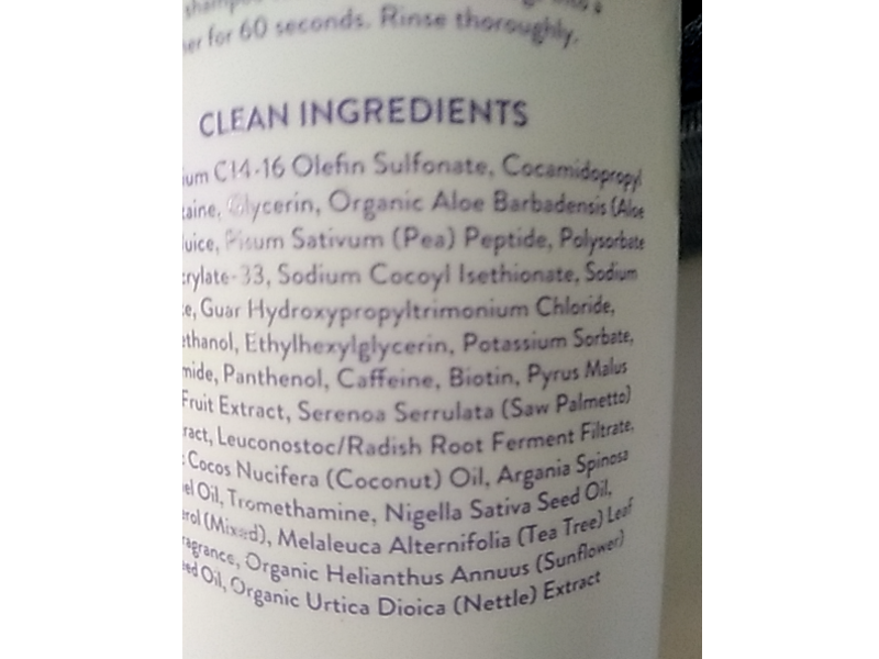 Routine Wellness Volumizing Shampoo, Lilac & Winter Rose, 14 oz/414 mL