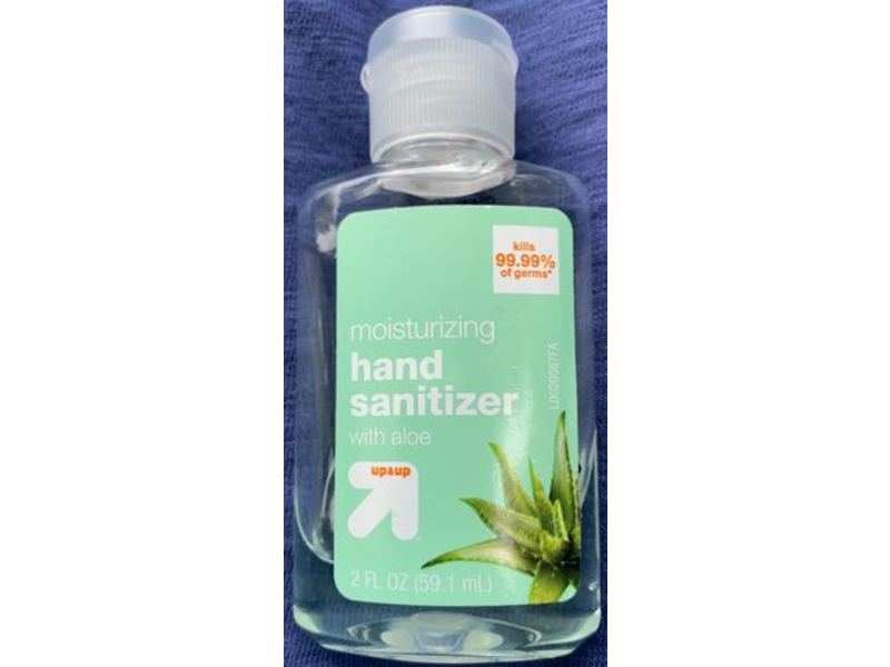 Up&Up Hand Sanitizer Gel, Aloe, 2 fl oz/59.1 mL
