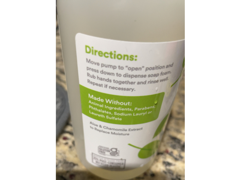 365 Whole Food Market Foaming Hand Soap, Mint Mojito