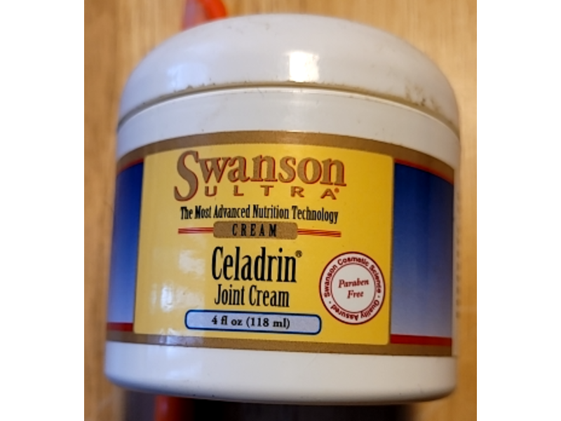 Swanson Celadrin Joint Cream, 4 fl oz/118 mL