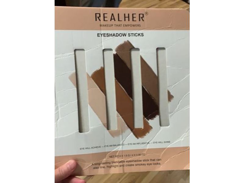 Real Her Eyeshadow Sticks, Eye Will Achieve, Eye Am Influential, Eye Will Achieve, Eye Am Balanced, 0.06 oz/1.6 g