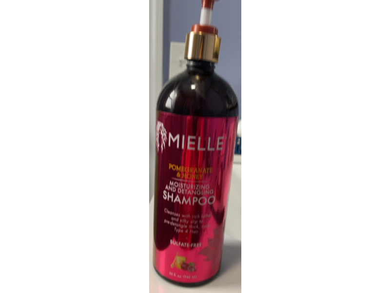 Mielle Organics Moisturizing & Detangling Shampoo, Pomegranate & Honey, 32 fl oz/946 mL