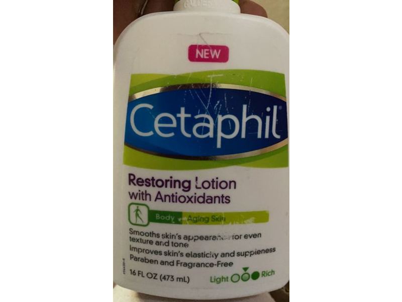 Cetaphil Restoring Body Lotion, 16 fl oz/473 mL
