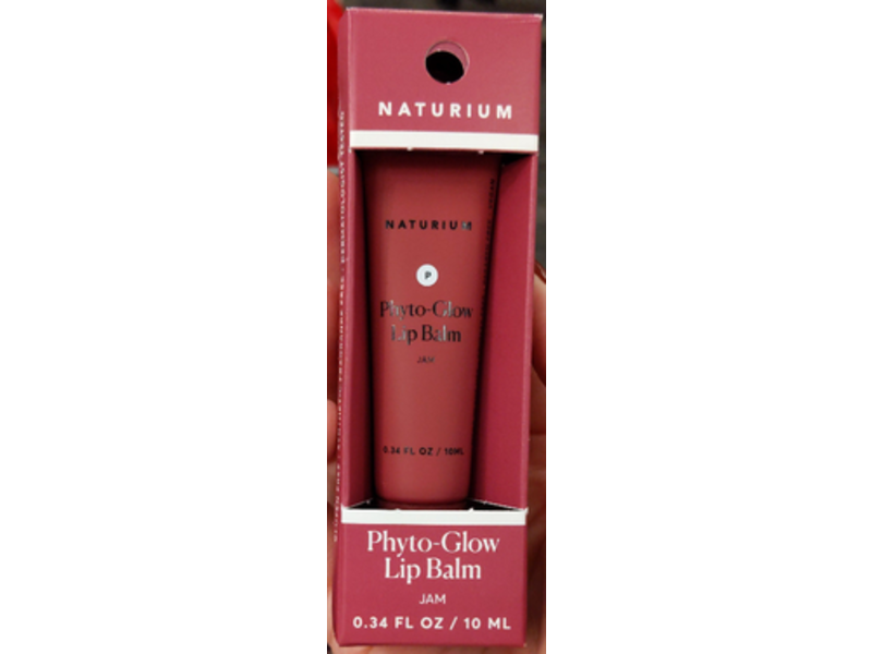Naturium Phyto-Glow Lip Balm, Jam, 0.34 fl oz/10 mL