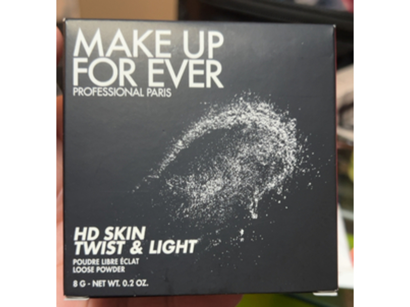 Make Up For Ever HD Skin Twist & Light Loose powder, 1.0 Light, 0.2 oz/8 g