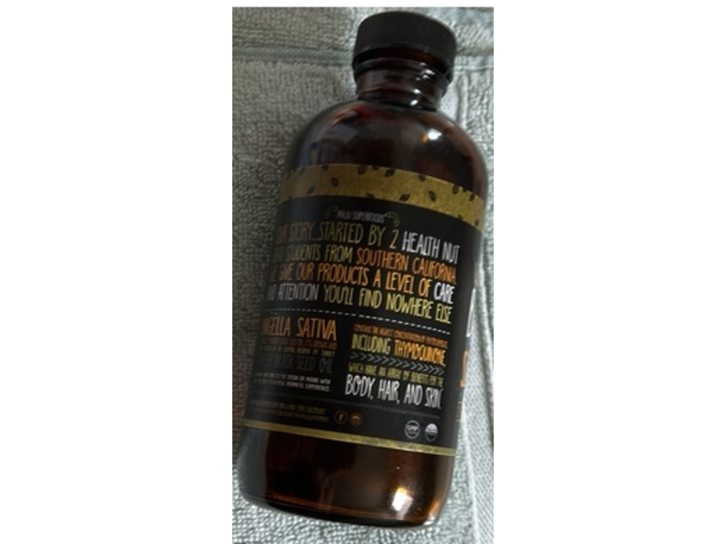 Maju Superfood Cold-Pressed Black Seed Oil, 8 fl oz