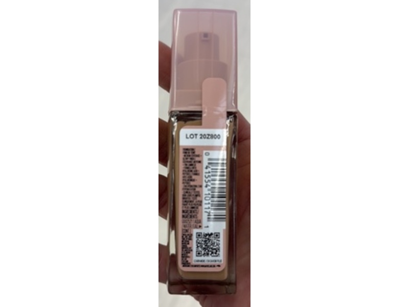 Maybelline New York Plump & Glow Foundation, 220 Warm, 1 fl oz/30 mL