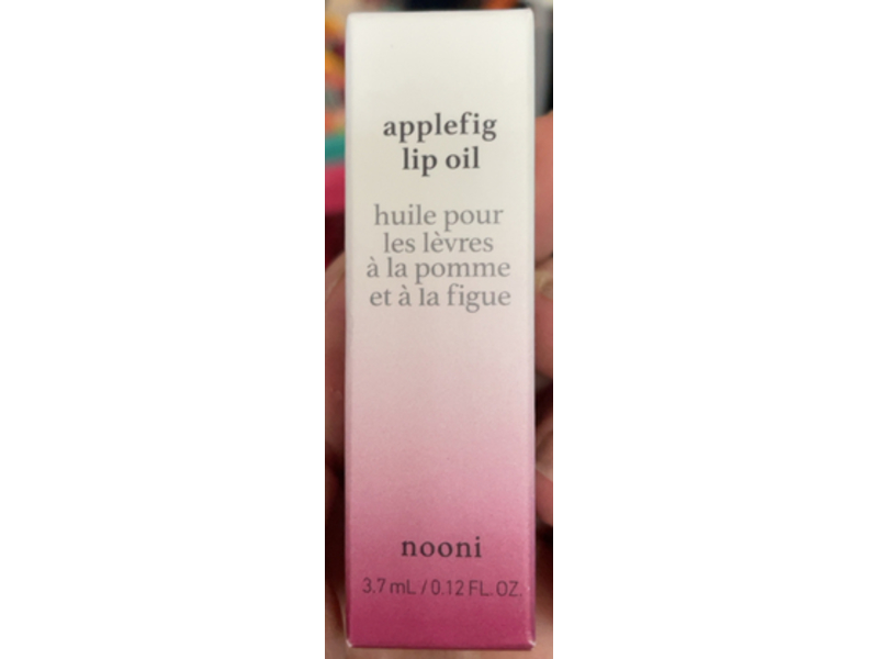 Nooni Applefig Lip Oil, 0.12 fl oz/3.7 mL