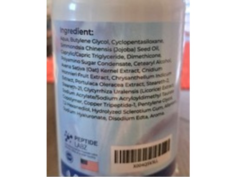 Peptide Labz, Blue Copper Peptide Firming Body Lotion, 10 fl oz / 300 ml