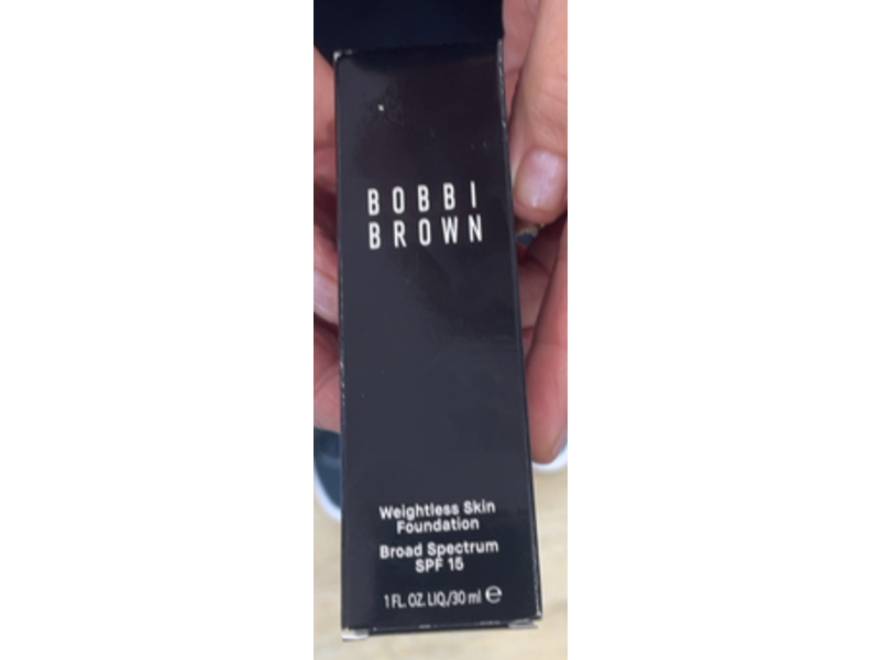 Bobbi Brown Weightless Skin Foundation, SPF 15, Alabaster, 1 fl oz/30 mL