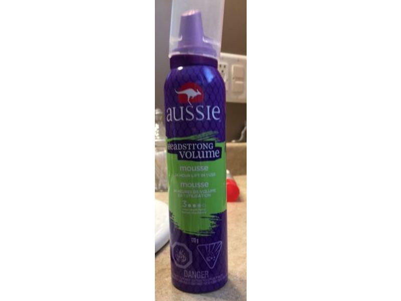 Aussie HeadStrong Volume Mousse, 170g