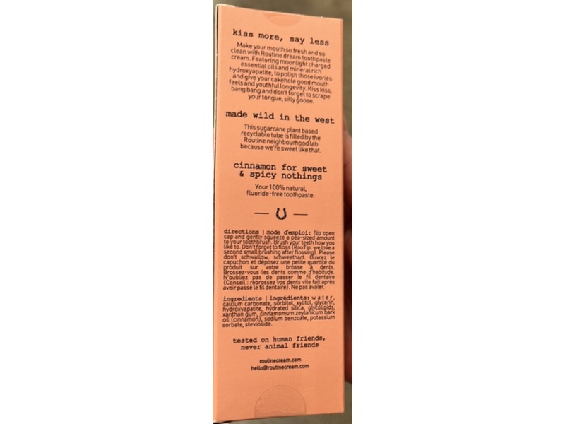 Routine Natural Toothpaste, Sexy Sadie, 120 mL