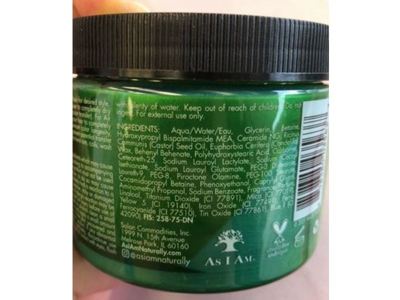 As I Am Curl Color, Emerald Green, 6 oz/182 g