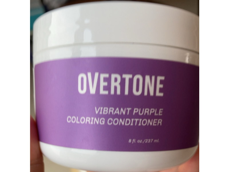 Overtone Coloring Conditioner, Vibrant Purple, 8 fl oz/237 mL