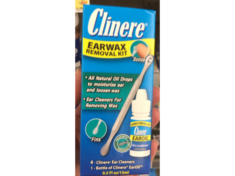 Clinere Ear Wax Removal Kit, 0.5 fl oz/1.5 mL