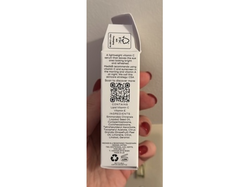 Medik8 C-Tetra Eye Radiance Serum, 0.23 oz/7 mL