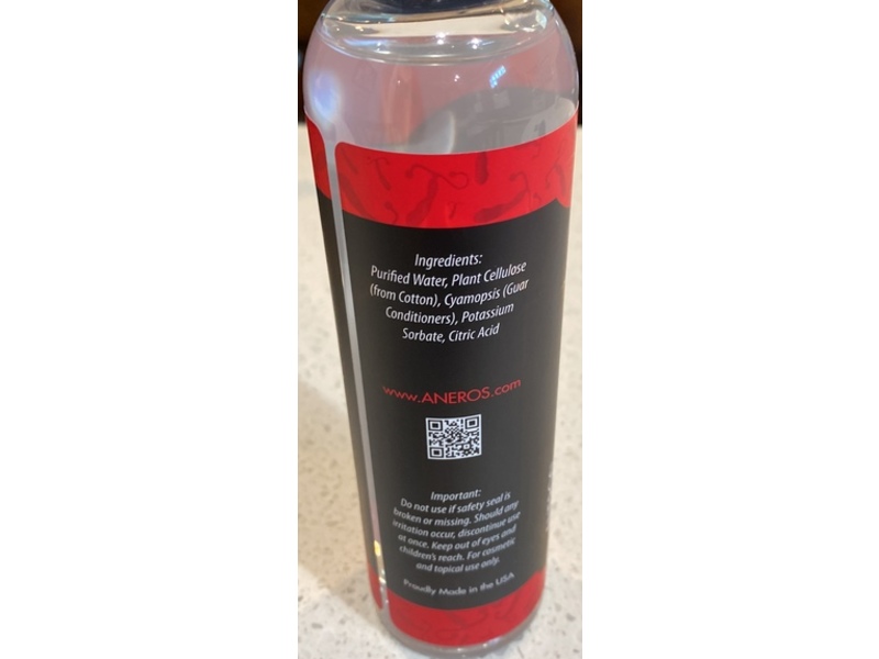 Aneros Sessions Natural Lubricant, 8.5 fl oz/250 mL