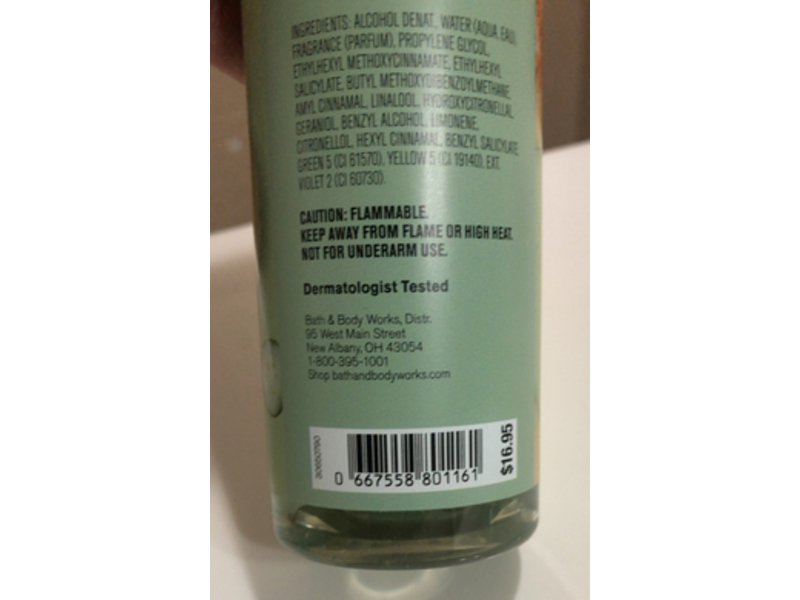 Bath & Body Works Fine Fragrance Mist, Cucumber Melon, 8 fl oz/236mL