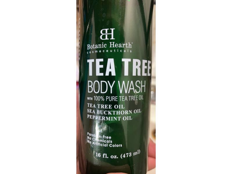 Botanic Hearth Body Wash, Tea Tree Oil, 16 fl oz/473 mL