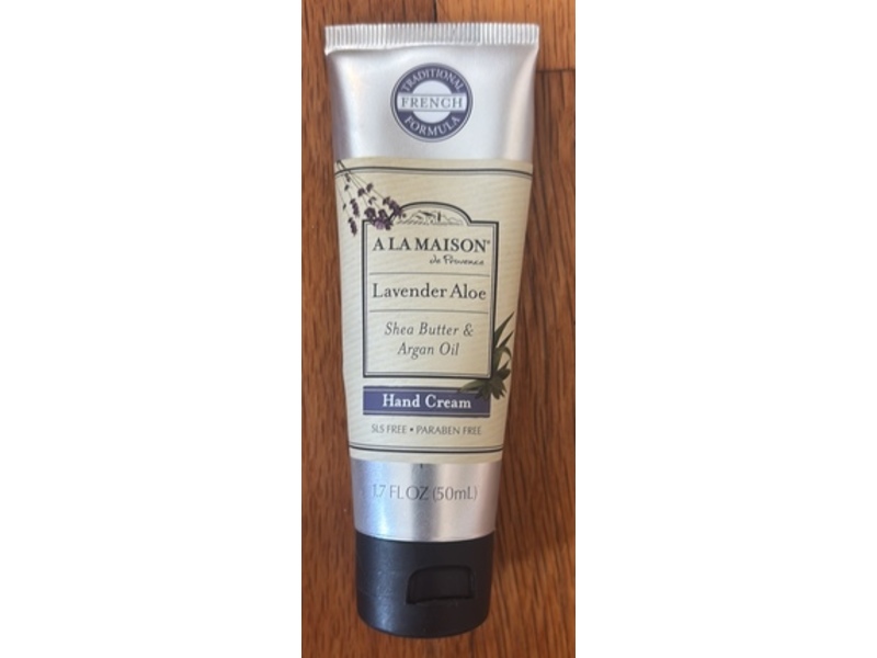 A La Maison De Provence Hand Cream, Lavender Aloe, 1.7 fl oz/50 mL