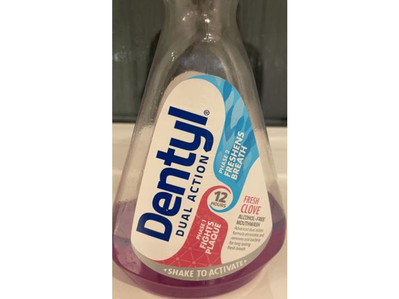 Dentyl Active Alcohol Free Mouthwash Fresh Clove, 500 mL