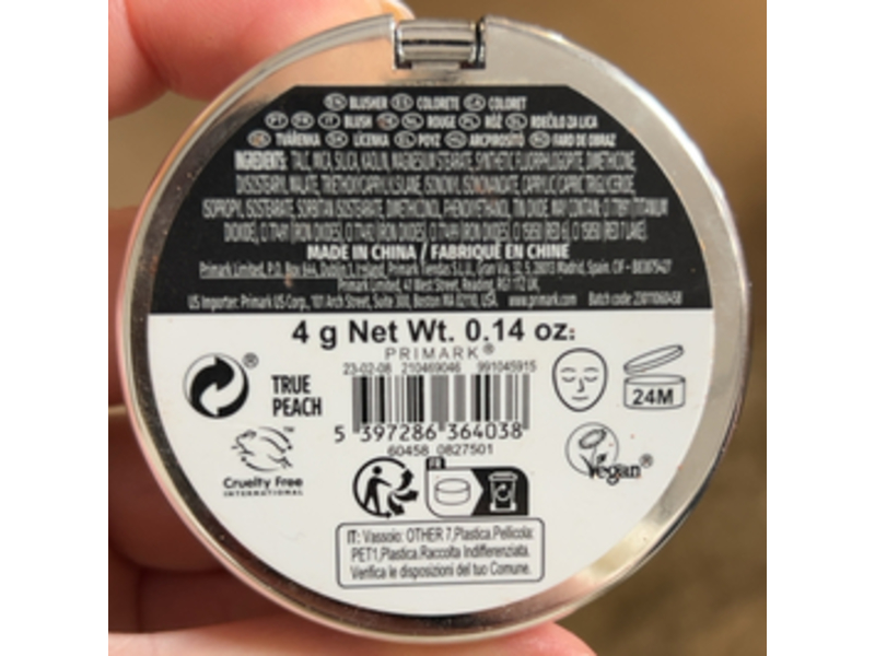 PS High Pigment Blusher, Blush, 0.14 oz/4 g