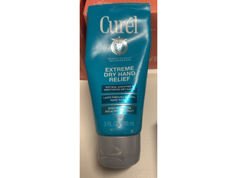 Curel Extreme Dry Hand Relief Cream, 3 fl oz/88 mL