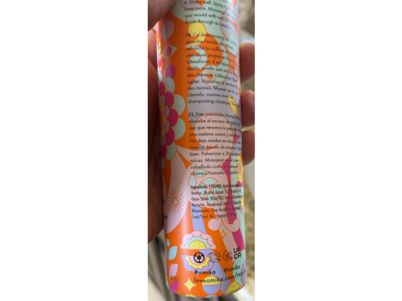 Amika Perk Up Dry Shampoo, 1.8 oz/64 mL
