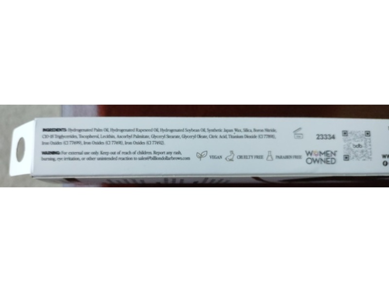 Billion Dollar Brows Triangular Brow Pencil, Taupe, 0.010 oz/0.3 g