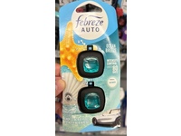 Febreze Auto Air Freshener Vent Clips, Ocean Breeze, 0.07 fl oz/2.2 mL, Pack Of 2 - thumbnail 2
