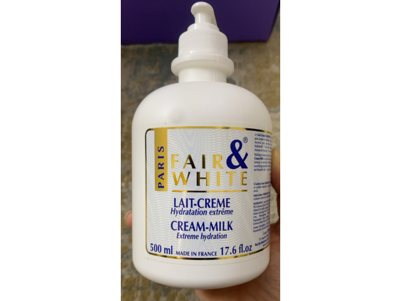 Fair & White Milk Cream, 500 mL