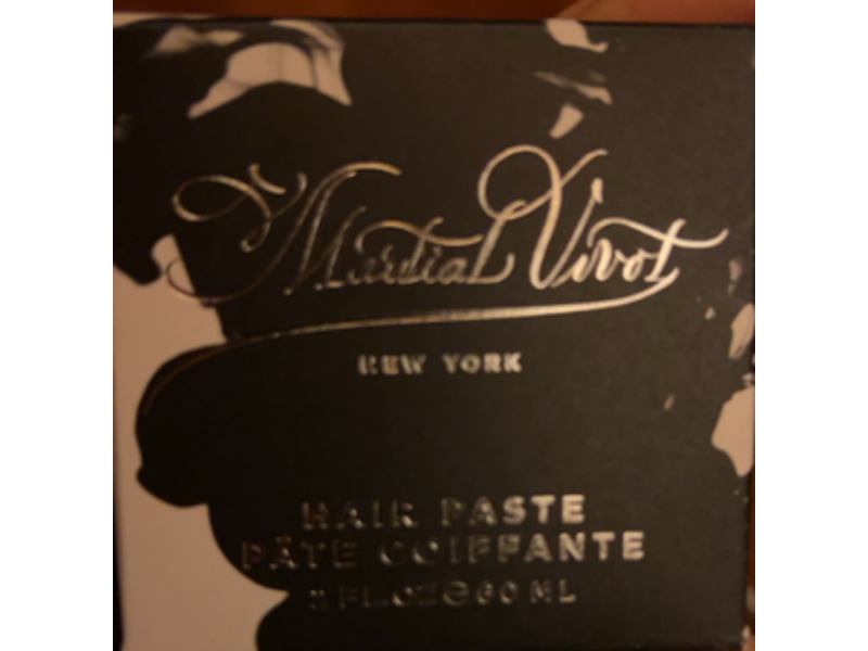 Martial Vivot Styling Hair Paste, Sulfate Free, 2 fl oz/60 mL