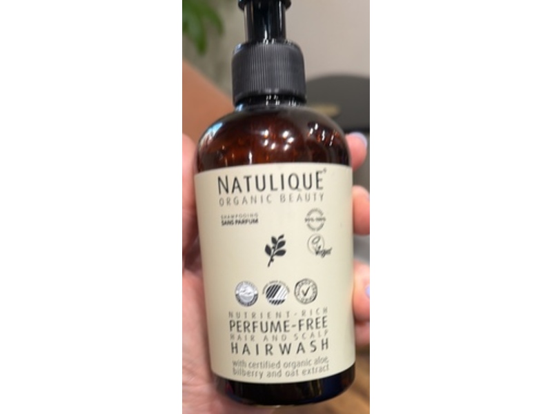 Natulique Nutrient-Rich Hair And Scalp, Perfume-Free, Organic Aloe, Bilberry And Oat Extract, 8.5 fl oz/250 mL