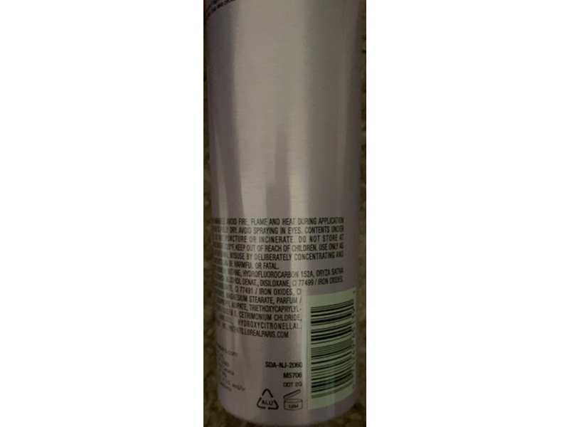 L'Oreal Paris EverPure Tinted Dry Shampoo, Dark Tones, 4.05 oz/154 mL