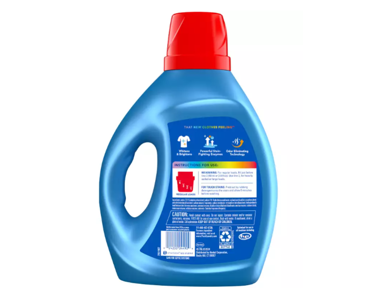 Persil Advanced Clean Liquid Laundry Detergent, Oxi Power+Odor Fighting, 50 Loads, 84 fl oz/2.48 L