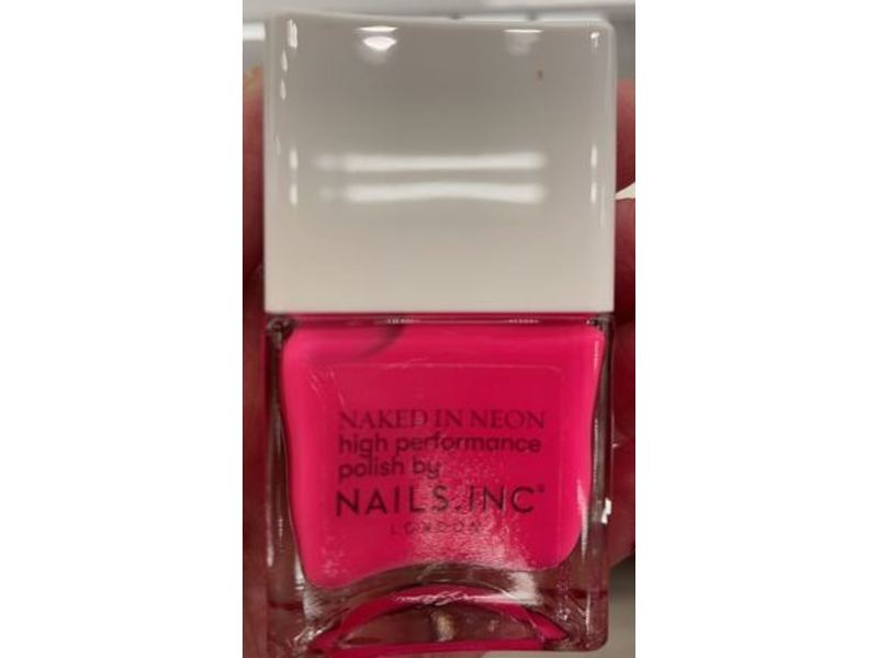 Nails.Inc Naked In Neon Nail Polish, Sun Street Passage, 0.47 oz
