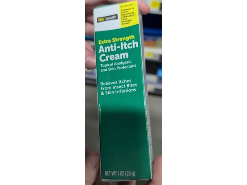 Dg Health Extra Strength Anti-Itch Cream, 1 oz/28 g